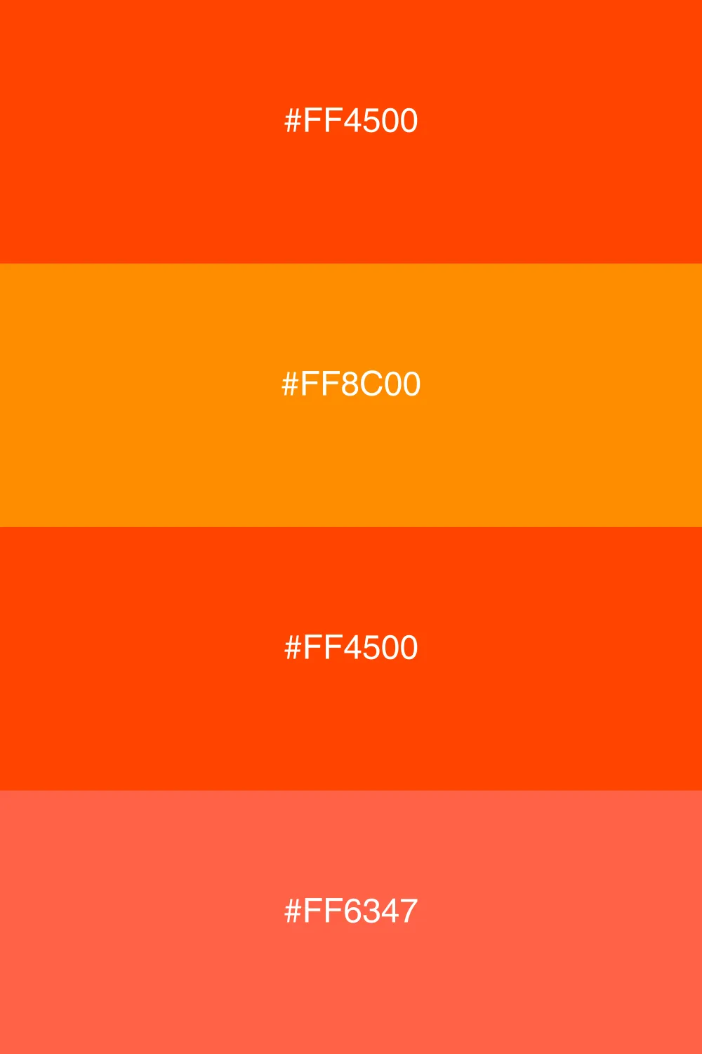 Intense colors that evoke feelings of fiery passion.