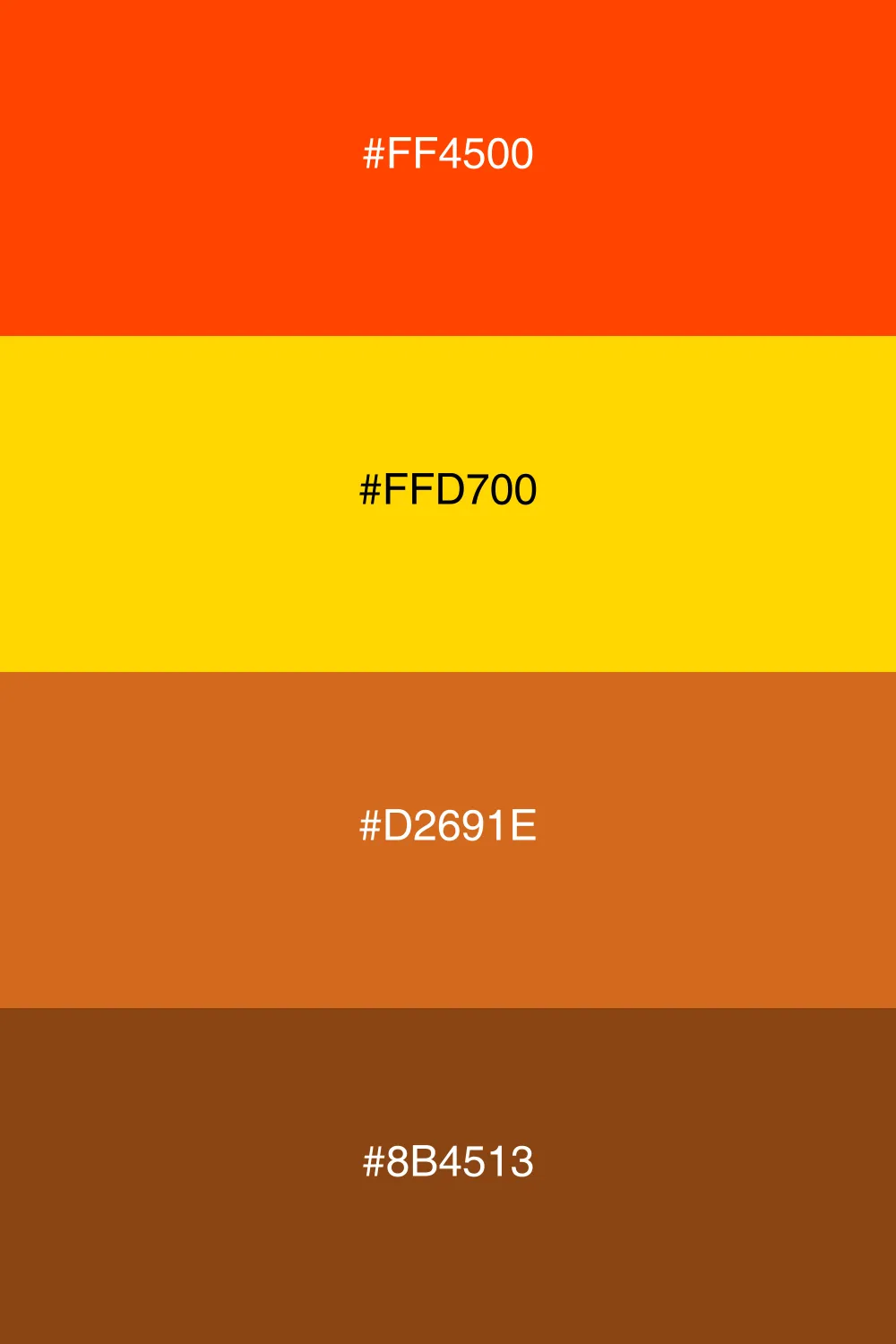 Warm earthy tones inspired by a harvest moon.