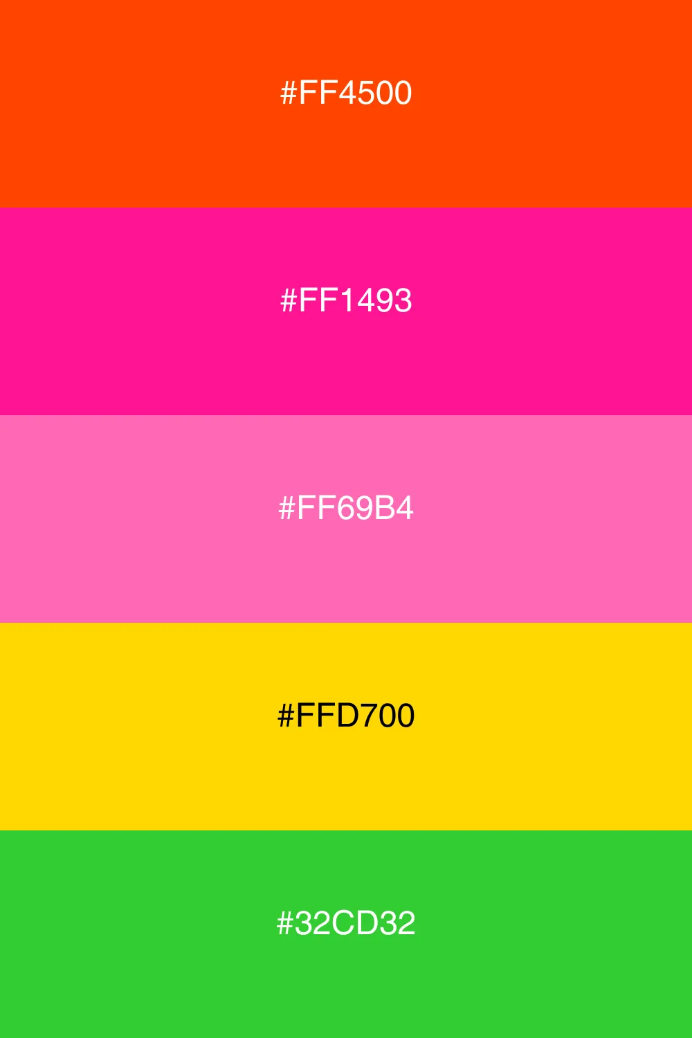 A playful palette inspired by tropical festivities.