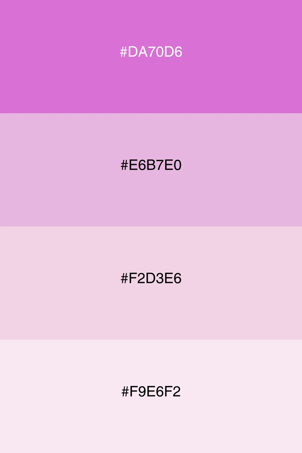 A soft and dreamy palette with pastel tones.