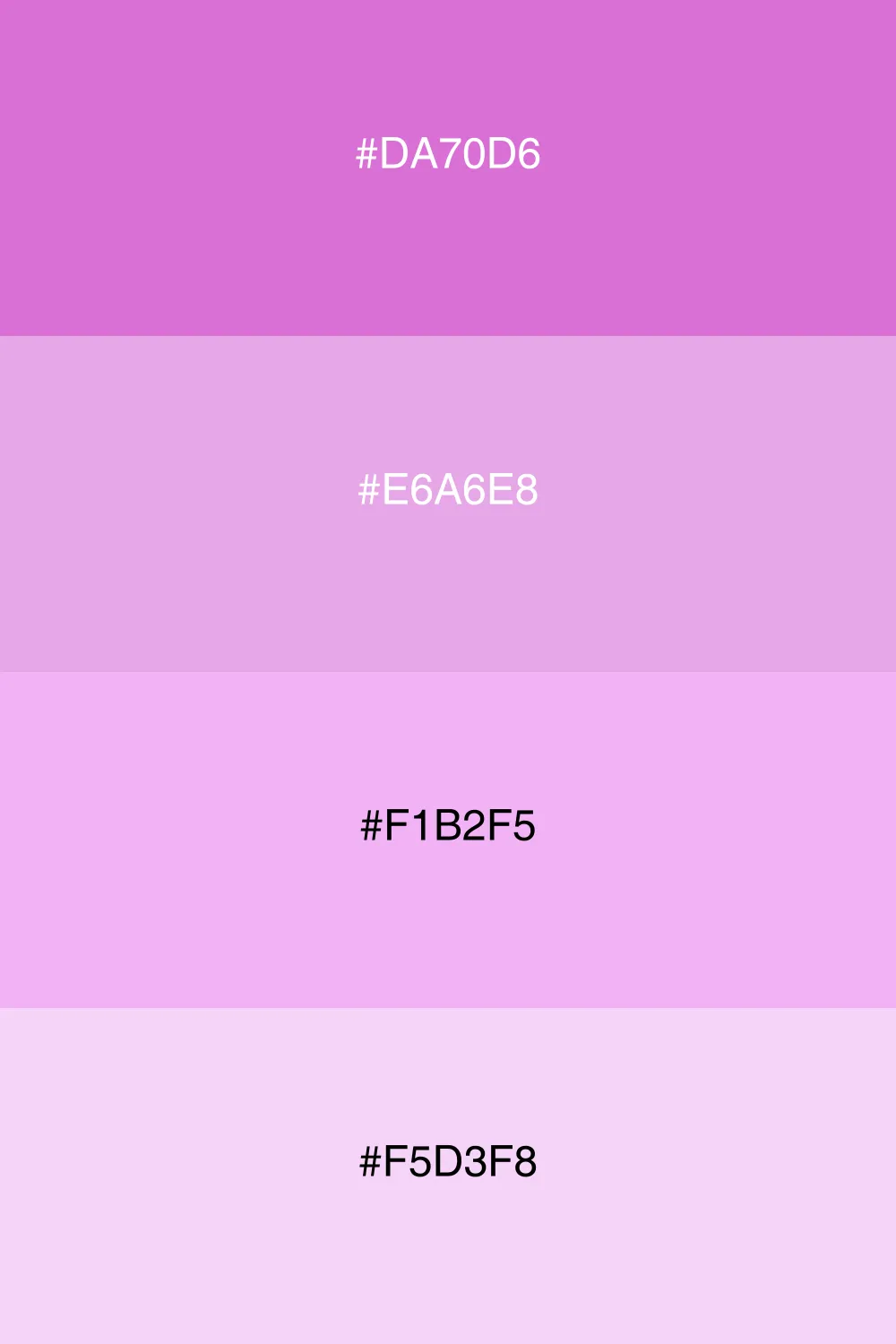 Light and airy variations for softness.