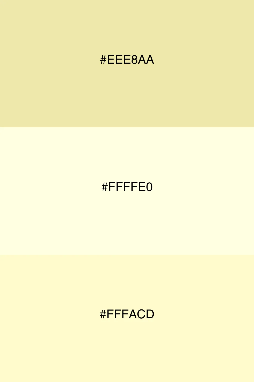 Subtle variations for a soft look.