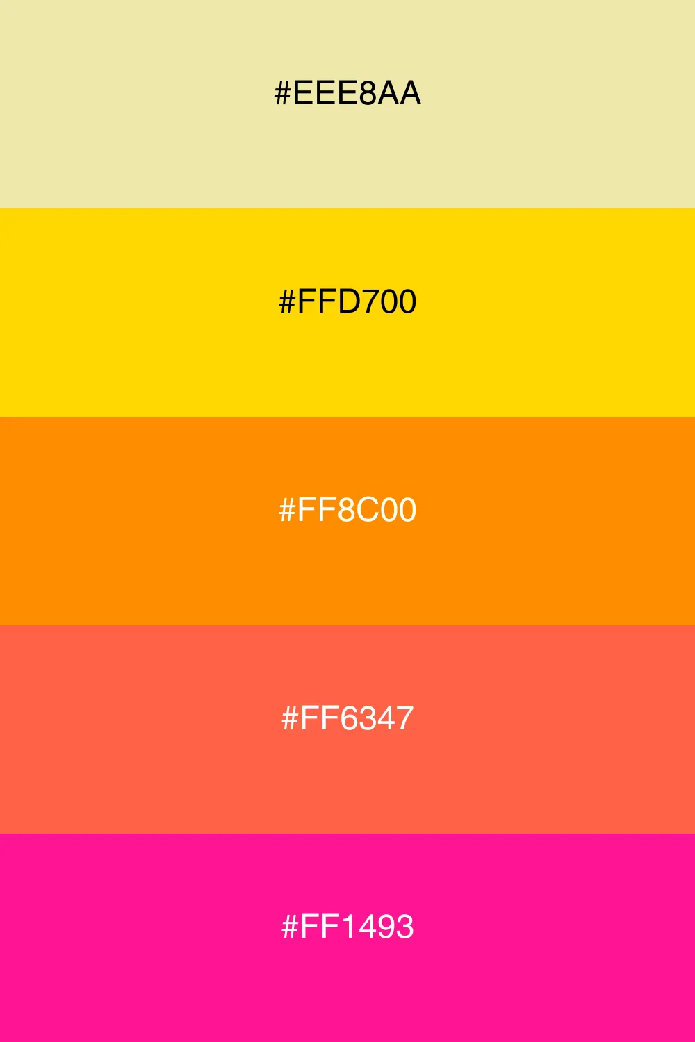 A playful retro palette with bold and vibrant colors.