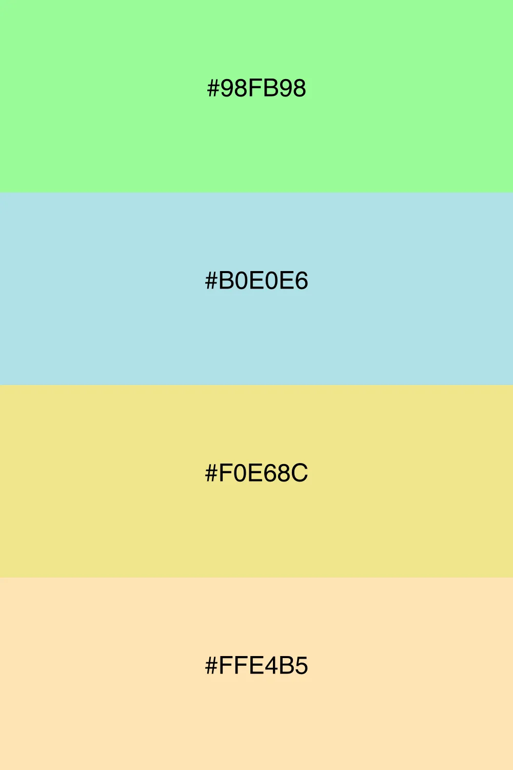 A calm palette inspired by coastal beach vibes.