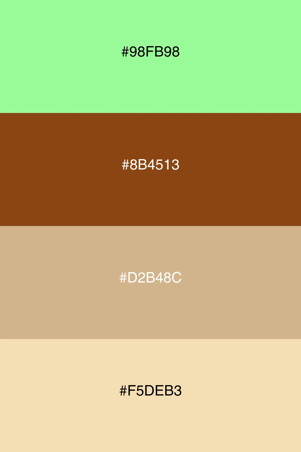 An earthy palette that brings warmth and balance.