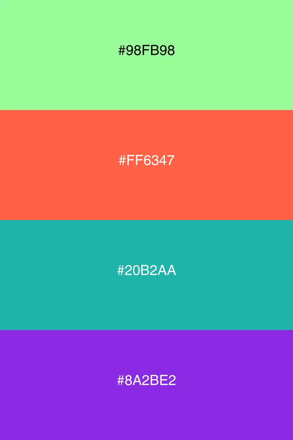 Rich and diverse color palette.