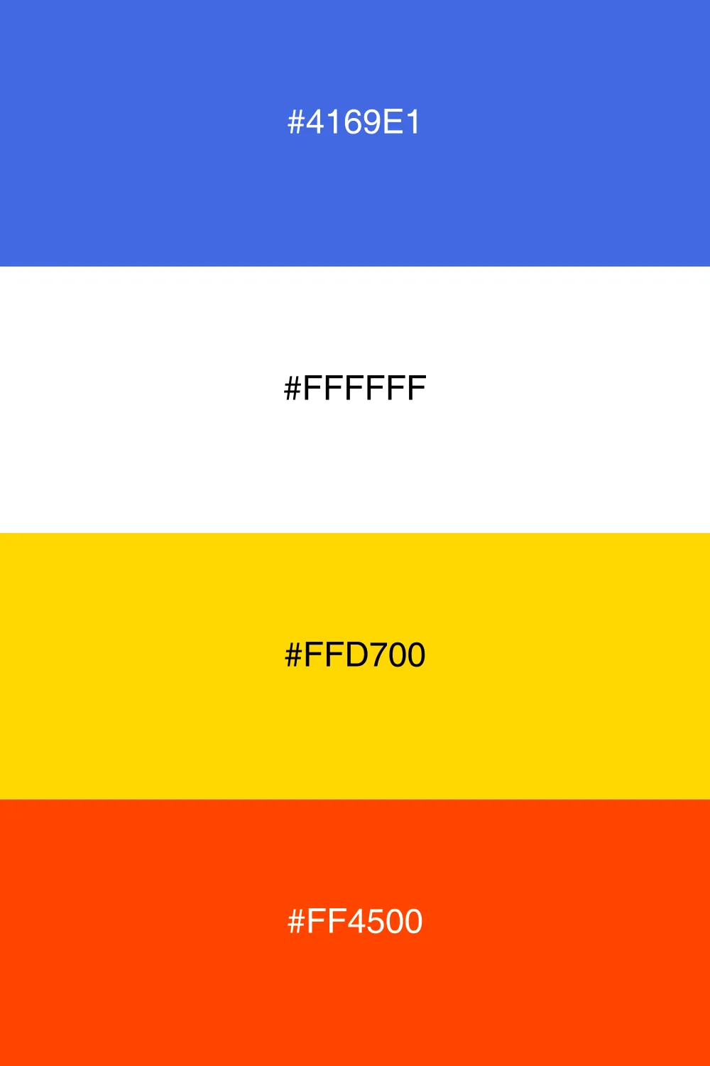 Friss és élénk színek harmonikus kombinációja.