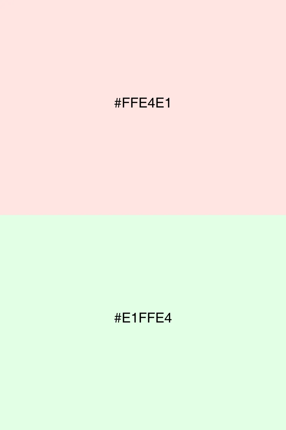 Két ellentétes szín, friss hatás.